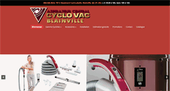 Desktop Screenshot of cyclovacblainville.com